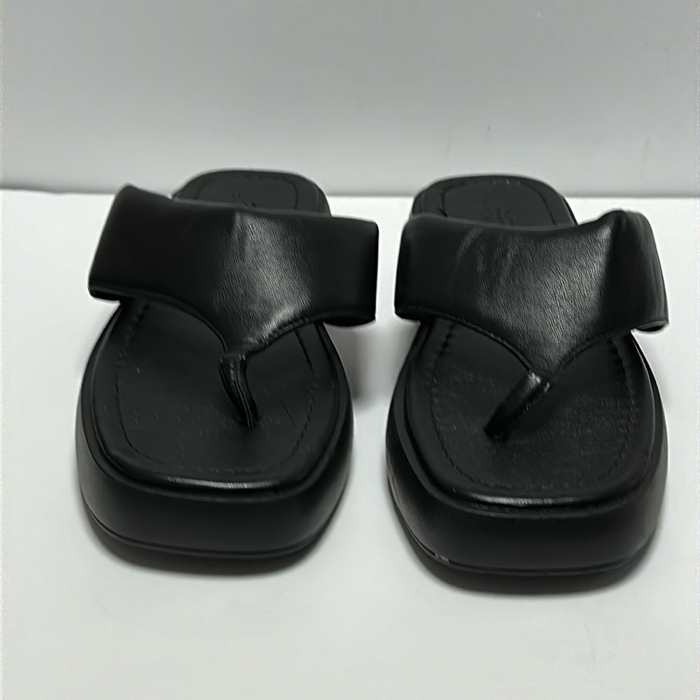ASOS Design WOMENS Size 6 Black Slippers SANDALS SLIDES